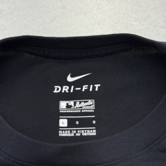 Nike New York Yankees MLB Graphic T-Shirt Black Dri-Fit Casual Fanwear Womens L - Picture 5 of 9